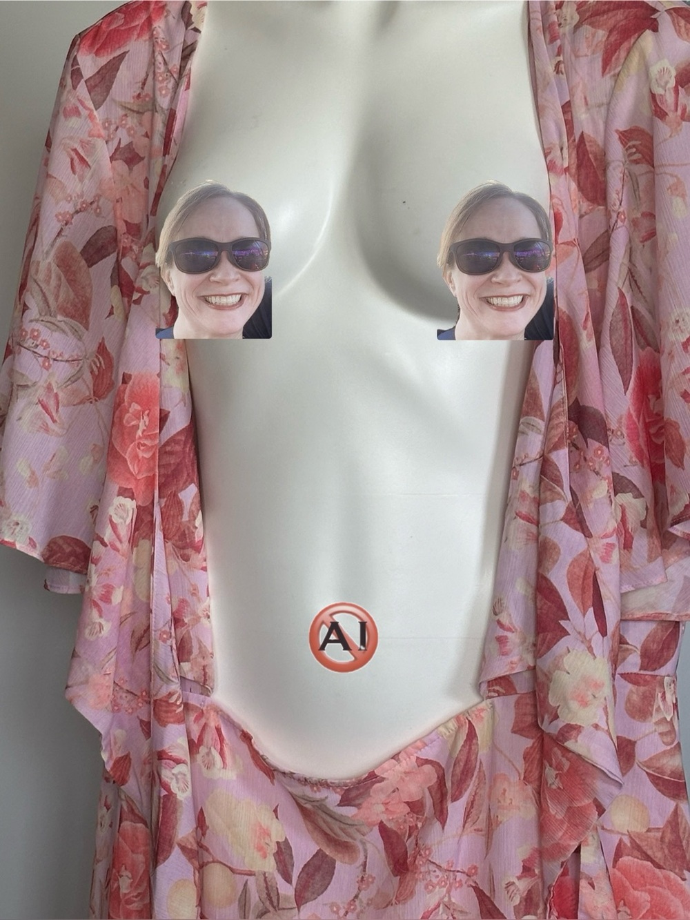 Gladys Chose Her Adventure! Showpo Pink Wrap Dress - Custom Pasties not included